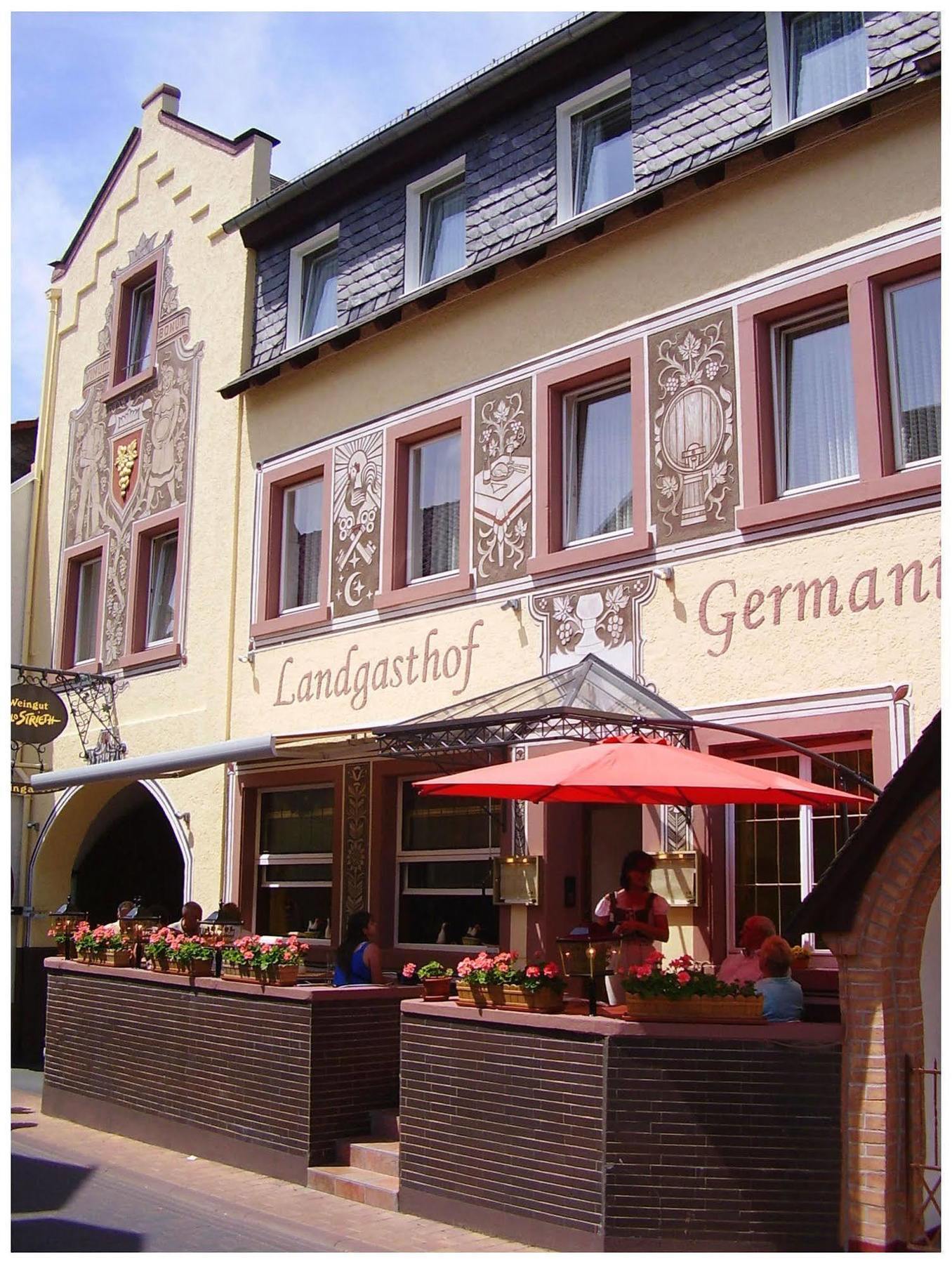 روديسهايم ام رين Landgasthof Germania المظهر الخارجي الصورة